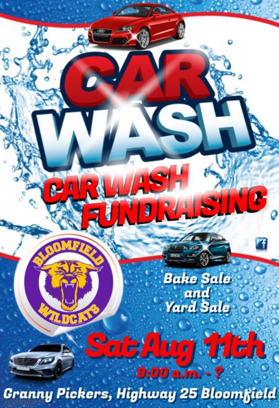 BHS Volleyball Car Wash, Bake Sale and Yard Sale