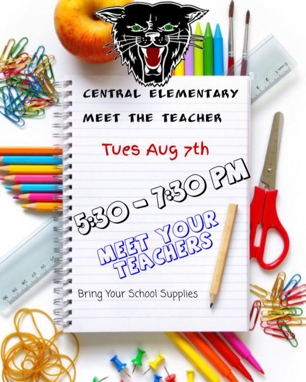 Central Elementary Meet the Teacher Night