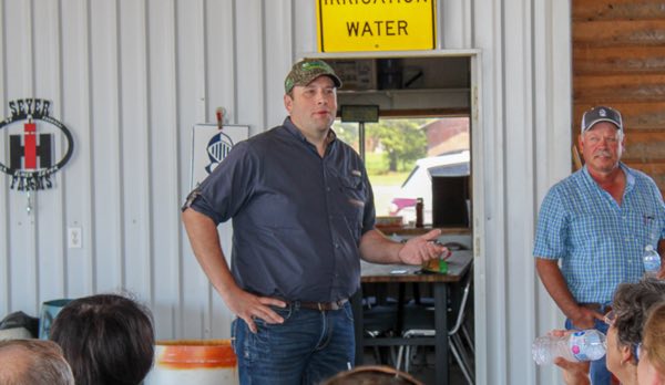 Congressman Jason Smith Holds Farmhall in Scott County