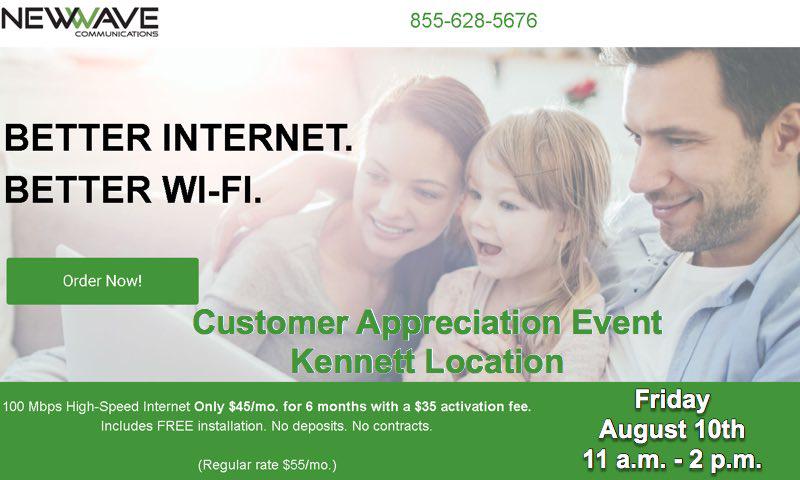 NewWave Communications to Host Customer Appreciation Days