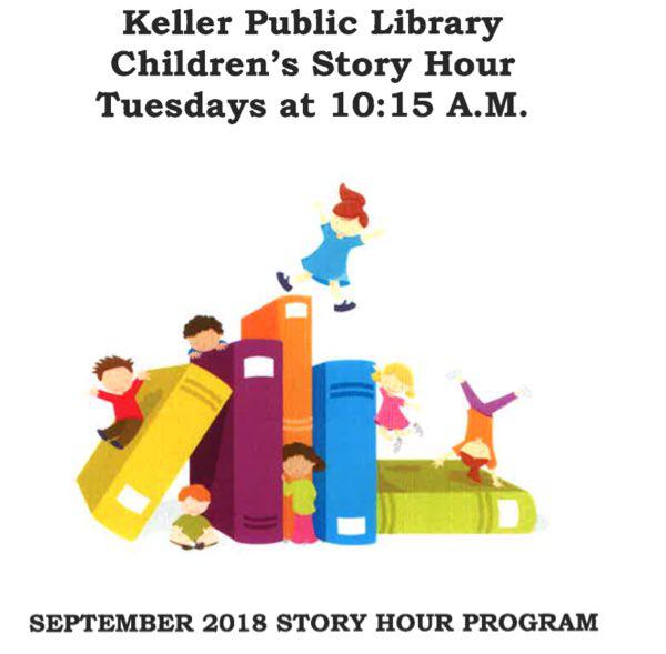 Keller Public Library Children's September Story Hour Dates