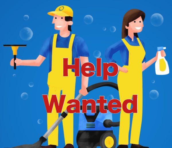 Local Business Seeks Cleaning Person