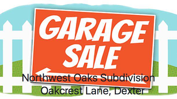 Side-by-Side Neighbor Garage Sales in Dexter