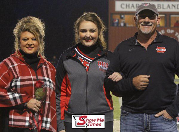 2018 DHS Fall Senior Night Featuring Erica Parris