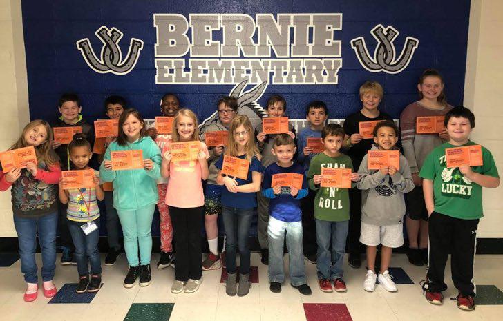 Bernie Positive Office Referrals for Week of October 22, 2018