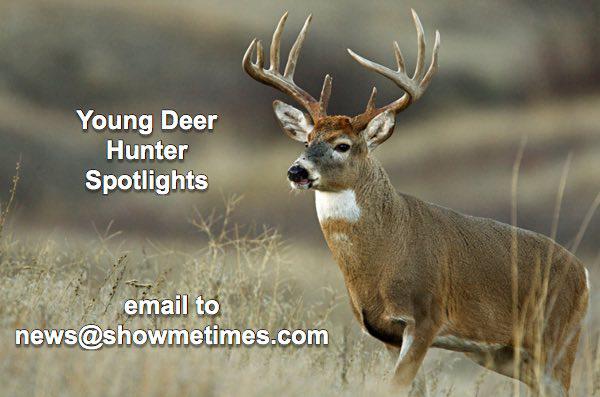 Young Deer Hunter Spotlights on the ShowMe Times!