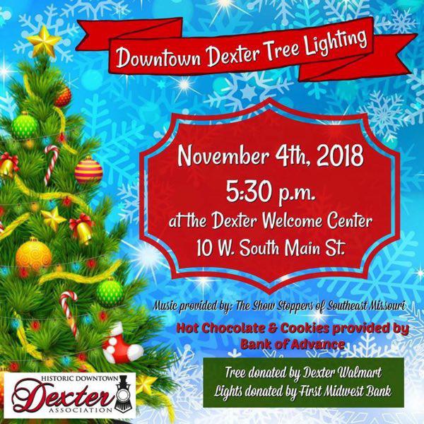 Downtown Dexter Tree Lighting Event