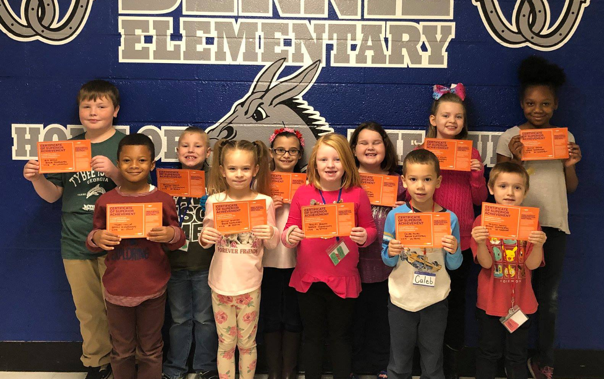 Bernie Elementary Positive Office Referrals for Week of November 12, 2018