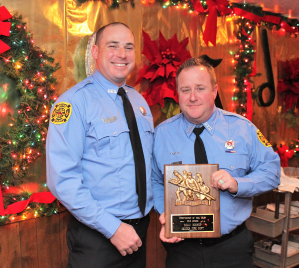 Bishop Named 2018 Dexter Fireman of the Year