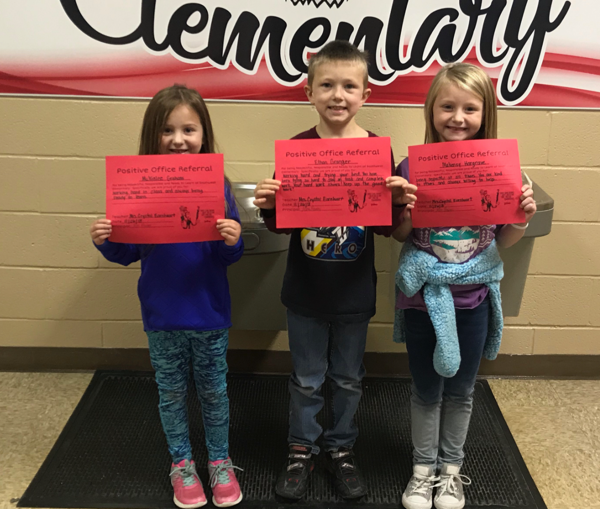 Southwest Elementary Celebrates 1st Grade Positive Office Referral Awards