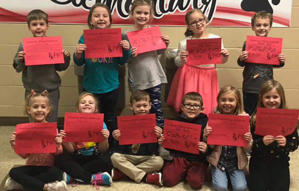 Southwest Elementary Celebrates Kindergarten Positive Office Referral Awards