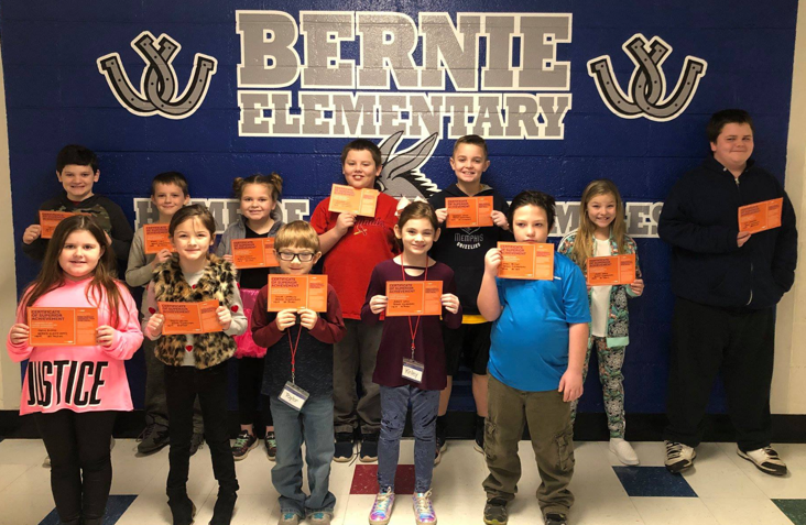 Bernie Students Earn Positive Office Referrals