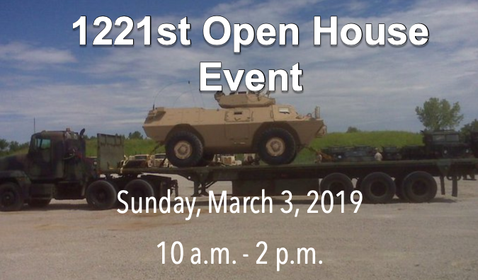 March Open House Event at 1221st Transportation Company in Dexter