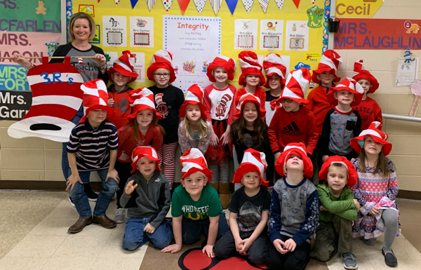 Kindergarten Class Earns 3Rs Flag for February 2019