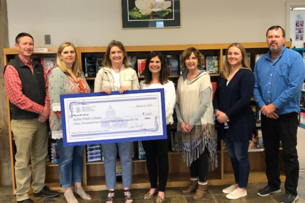 Keller Public Library Receives Grant