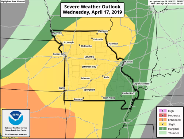 Strong Storms on Tap for Wednesday Evening and Thursday