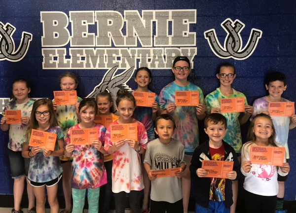 Bernie Positive Office Referrals Awarded