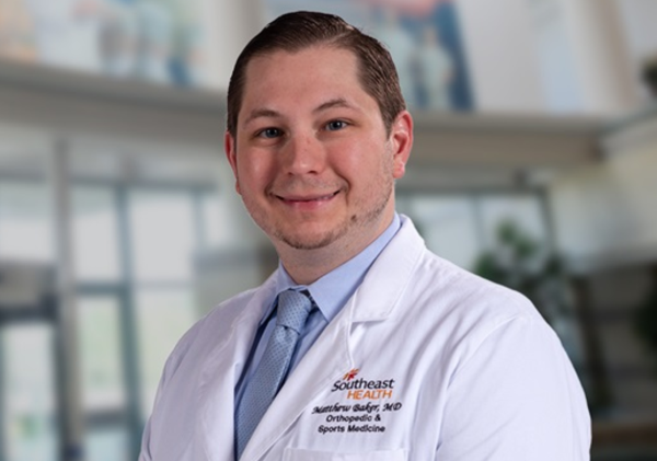 Welcome New Orthopedic Provider Dr. Matthew Baker