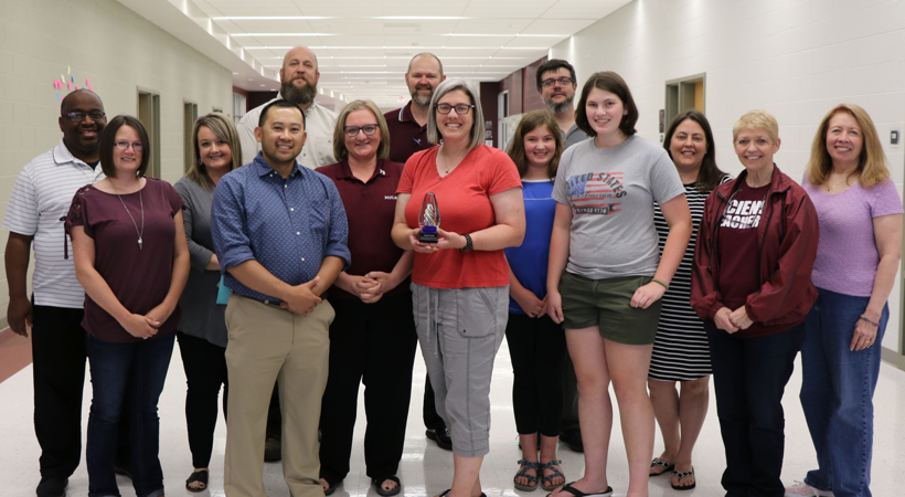 PBHS Teacher Earns Statewide Biology Award