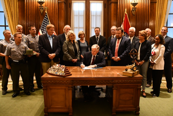 Governor signs bill that increases fines on poachers and MDC increases penalty points.