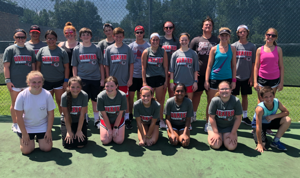 2019 DHS Tennis Camp Quite a Success