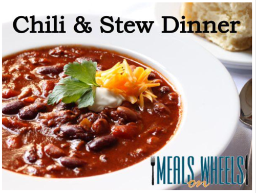 8th Annual Meals on Wheels Chili and Stew Dinner