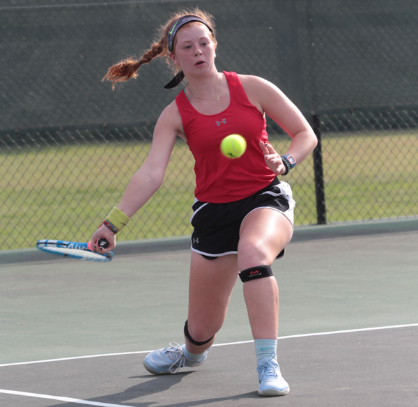 Beautiful Day for Lady Cats Tennis on Saturday