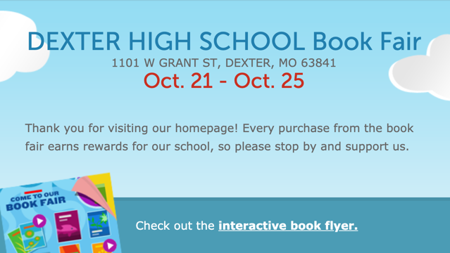 6th Annual DHS Book Fair Begins Monday, October 21st