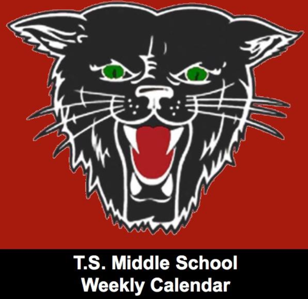 T.S. Hill Middle School Weekly Calendar of Events October 28th - November 2nd