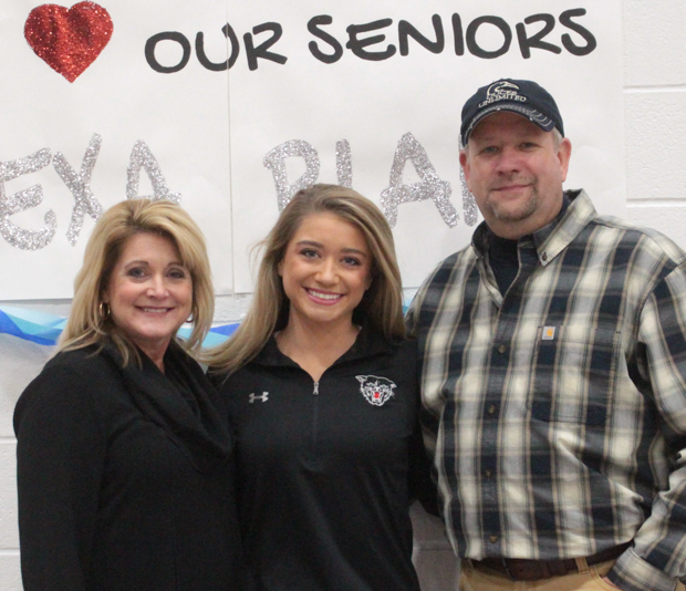 2019 DHS Volleyball Senior Night Featuring Blair Rogers