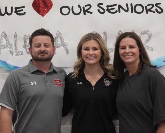 2019 DHS Volleyball Senior Night Featuring Alexa Werneck