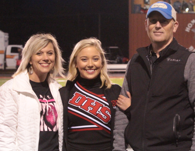 2019 DHS Fall Activities Senior Night Featuring Delaney Lemmon