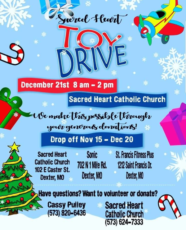 2019 Sacred Heart Toy Drive