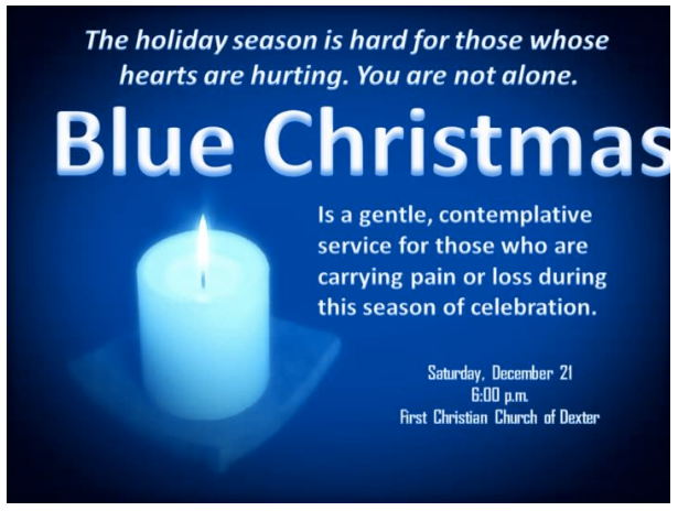 Blue Christmas Service