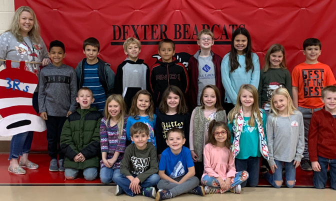 Second Grade Class Earns 3Rs Flag for November 2019