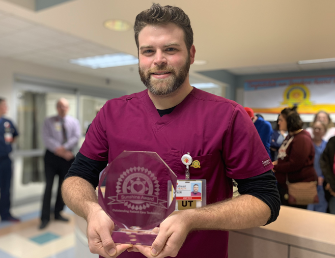 SoutheastHEALTH Honors Patient Care Technician with Sunshine Award