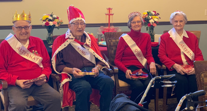 2020 Central Gardens Valentine King and Queen
