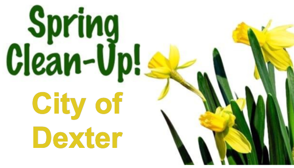 UPDATE: City of Dexter Spring Cleanup April 2020