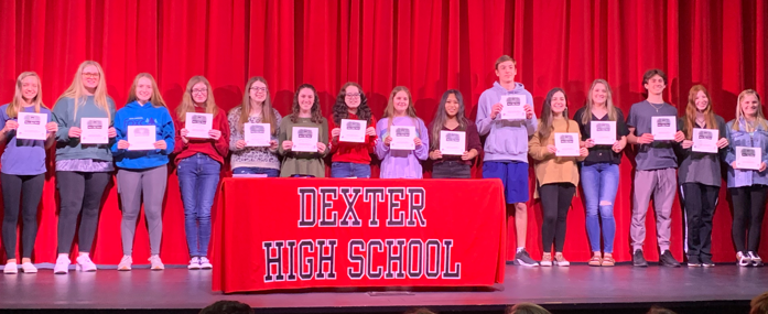 DHS 2020 Top 10% Honor Students - Sophomore Class