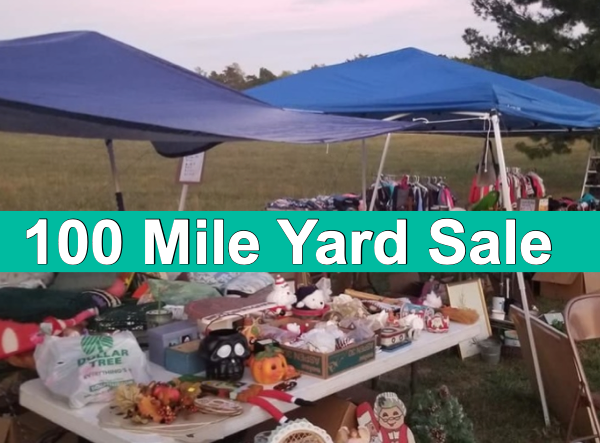 22nd Annual 100 Mile Yard Sale is Still On