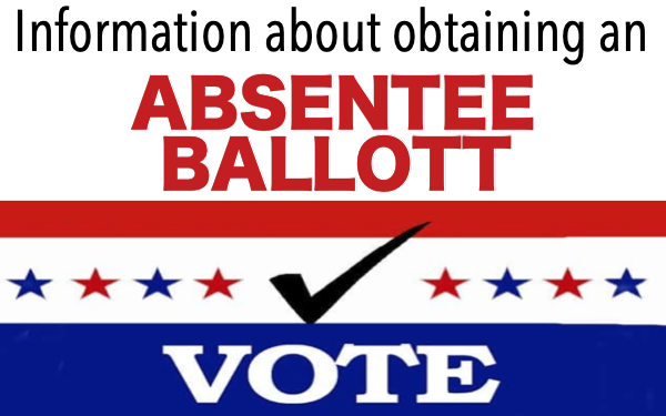 Deadline for Absentee Ballots for June Election is May 20, 2020