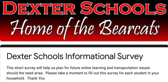 Dexter Public Schools Seek Your Help in a Survey