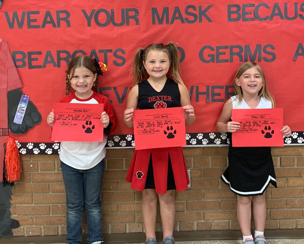 Kindergarten Students Earn Positive Office Referral Awards