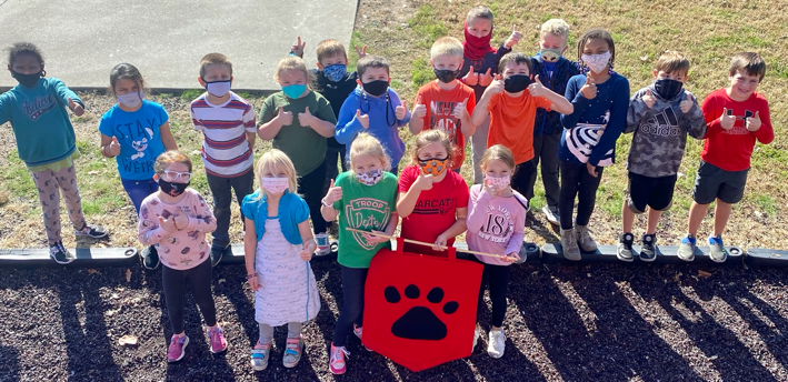 Second Grade Classroom Earns 3Rs Flag for October 2020