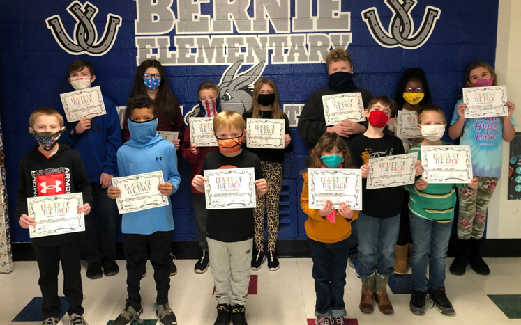 Positive Office Referrals at Bernie Elementary