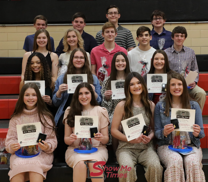 Dexter High School Freshman Class Top Ten Percent