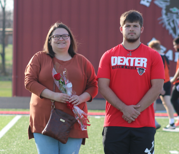 DHS Track and Field Senior Night Featuring Caleb Coons