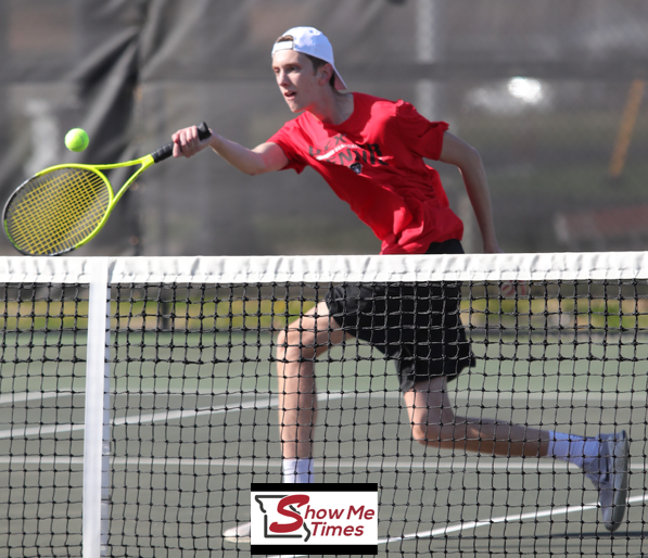 Dexter Boys Tennis Defeats Cape Central 8-1 in Home Opener