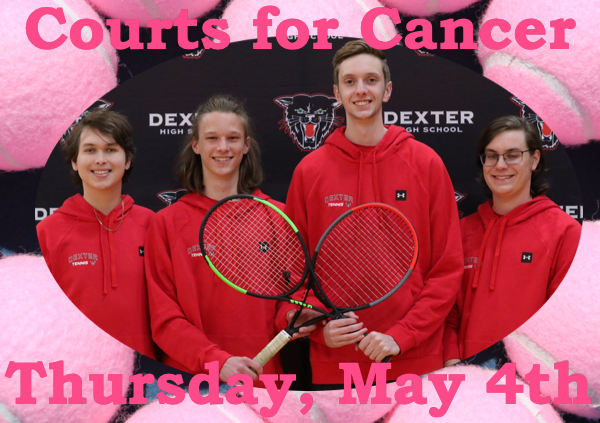 Dexter Boys Tennis Team to Host 2nd Annual Courts for Cancer Match