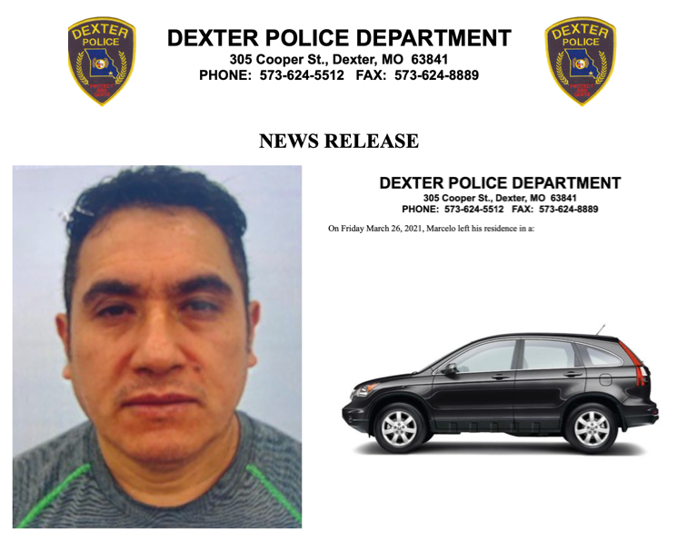 Dexter Man Reported Missing